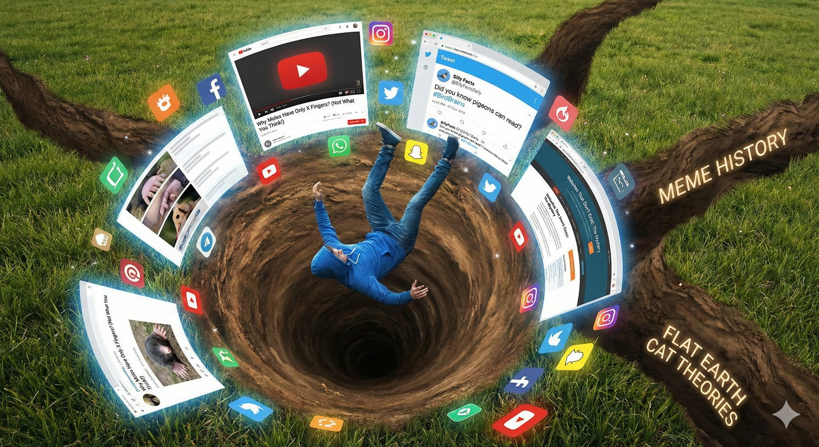 The rabbit hole of scattered tabs and distraction